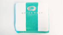 Load image into Gallery viewer, GREAT BAY HOME OVERSIZED PLUSH VELOUR TEAL BEACH TOWEL
