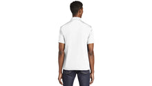Load image into Gallery viewer, SPORT-TEK® POSICHARGE® RACERMESH® MEN’S WHITE POLO