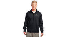 Load image into Gallery viewer, MEN’S SPORT-TEK® TECH FLEECE 1/4-ZIP BLACK PULLOVER