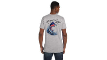 Load image into Gallery viewer, REEF LIFE-THE MARINER COLLECTION- HANES COTTON NANO® T-SHIRT (LIGHT STEEL)