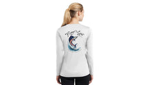 Load image into Gallery viewer, REEF LIFE-THE MARINER COLLECTION-WOMEN’S SPORT-TEK® LONG SLEEVE (WHITE)