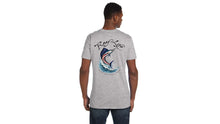 Load image into Gallery viewer, REEF LIFE-THE MARINER COLLECTION- HANES COTTON NANO® T-SHIRT (LIGHT STEEL)