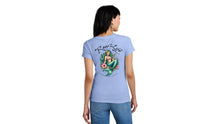 Load image into Gallery viewer, REEF LIFE-THE MARINER COLLECTION-DISTRICT® WOMEN'S PERFECT WEIGHT® V-NECK TEE (SOFT LILAC)