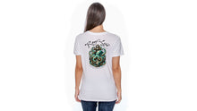 Load image into Gallery viewer, REEF LIFE-THE MARINER COLLECTION-DISTRICT® WOMEN'S PERFECT WEIGHT® V-NECK TEE (WHITE)