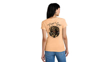 Load image into Gallery viewer, REEF LIFE-THE MARINER COLLECTION-DISTRICT® WOMEN'S PERFECT WEIGHT® V-NECK TEE (APRICOT)