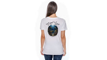Load image into Gallery viewer, REEF LIFE-THE MARINER COLLECTION-DISTRICT® WOMEN'S PERFECT WEIGHT® V-NECK TEE (WHITE)