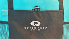 Load image into Gallery viewer, GEMLINE® LARGE MULTI‑POCKET ZIPPERED TEAL TOTE