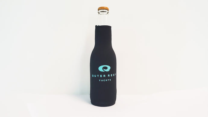 BLACK BOTTLE KOOZIE