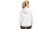 Load image into Gallery viewer, SPORT-TEK® LADIES TECH FLEECE FULL-ZIP HOODED WHITE JACKET