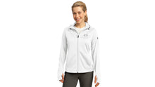 Load image into Gallery viewer, SPORT-TEK® LADIES TECH FLEECE FULL-ZIP HOODED WHITE JACKET