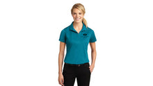 Load image into Gallery viewer, SPORT-TEK® LADIES MICROPIQUE SPORT-WICK® TEAL POLO